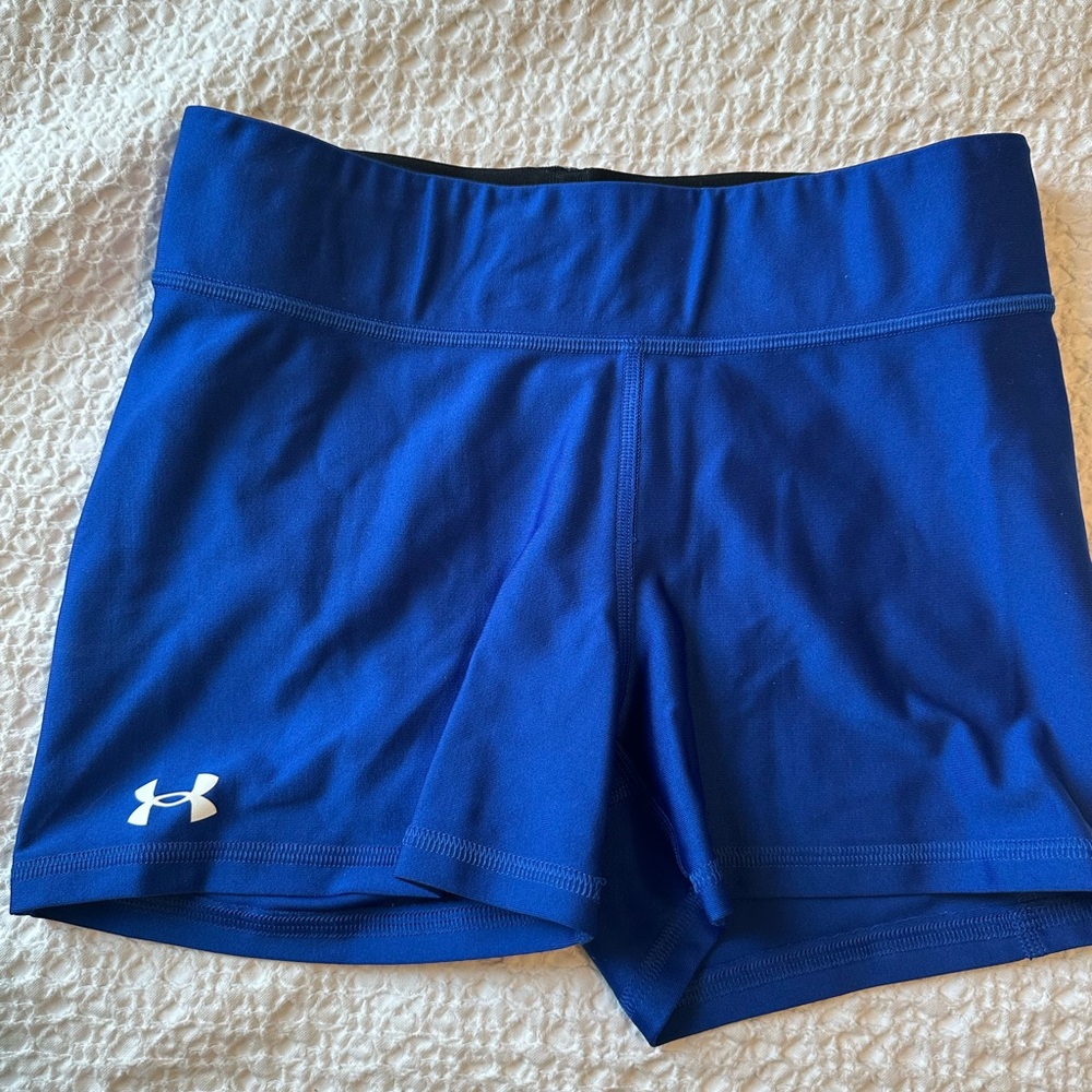 Under Armour Women's Athletic Royal Blue Shorts